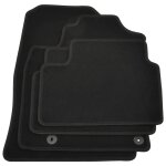 Vidaxl ensemble de tapis d'auto 4 pcs pour kia proceed