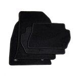 Vidaxl ensemble de tapis de voiture 4 pcs pour ford fiesta v