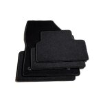 Vidaxl ensemble de tapis de voiture 4 pcs pour opel meriva b
