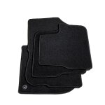 Vidaxl ensemble de tapis de voiture 4 pcs pour peugeot 208