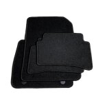 Vidaxl ensemble de tapis de voiture 4 pcs pour renault clio iv