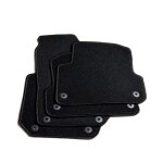 Vidaxl ensemble de tapis de voiture 4 pcs pour skoda fabia ii
