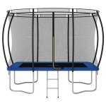 Vidaxl ensemble de trampoline rectangulaire 274x183x76 cm 150 kg Vidaxl ensemble de trampoline rectangulaire 274x183x76 cm 150 kg