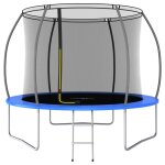 Vidaxl ensemble de trampoline rond 305x76 cm 150 kg