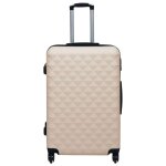 Vidaxl ensemble de valises rigides 2 pcs dor abs