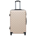 Vidaxl ensemble de valises rigides 3 pcs dor abs