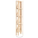 Vidaxl tagre d'angle bois de cdre 27 x 27 x 110 cm