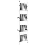 Vidaxl tagre  bottes tlescopique avec barres aluminium
