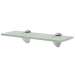 Vidaxl �tag�res murales 2 pcs verre 30 x 10 cm 8 mm