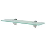 Vidaxl �tag�res murales 2 pcs verre 40 x 10 cm 8 mm