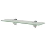 Vidaxl �tag�res murales 2 pcs verre 40 x 10 cm 8 mm