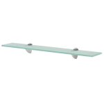 Vidaxl �tag�res murales 2 pcs verre 60x10 cm 8 mm