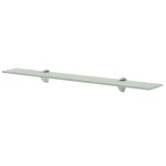 Vidaxl �tag�res murales 2 pcs verre 70 x 20 cm 8 mm