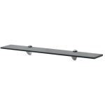 Vidaxl tagres murales 2 pcs verre 70 x 20 cm 8 mm