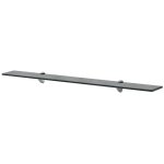 Vidaxl tagres murales 2 pcs verre 90 x 20 cm 8 mm