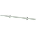 Vidaxl Étagères murales 2 pcs verre 90 x 20 cm 8 mm Vidaxl Étagères murales 2 pcs verre 90 x 20 cm 8 mm