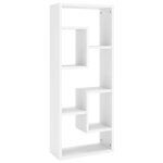 Vidaxl Étagère murale blanc 36x16x90 cm aggloméré Vidaxl Étagère murale blanc 36x16x90 cm aggloméré