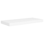 Vidaxl tagre murale flottante blanc 60x23, 5x3, 8 cm mdf