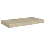 Vidaxl �tag�re murale flottante ch�ne 50x23x3, 8 cm mdf