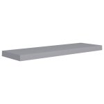 Vidaxl Étagère murale flottante gris 80x23, 5x3, 8 cm mdf Vidaxl Étagère murale flottante gris 80x23, 5x3, 8 cm mdf