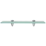 Vidaxl tagre murale en verre 40 x 10 cm 8 mm