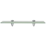 Vidaxl tagre murale en verre 40 x 10 cm 8 mm