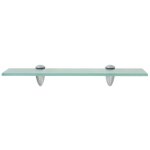 Vidaxl tagre murale en verre 40x20 cm 8 mm