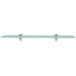 Vidaxl tagre murale en verre 60 x 10 cm 8 mm