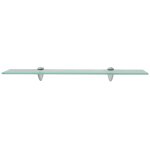 Vidaxl tagre murale verre 60 x 20 cm 8 mm