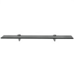 Vidaxl tagre murale verre 60 x 20 cm 8 mm