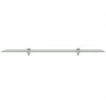 Vidaxl tagre murale en verre 80x10 cm 8 mm