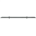 Vidaxl tagre murale verre 90 x 10 cm 8 mm