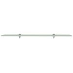 Vidaxl tagre murale en verre 90x10 cm 8 mm