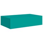 Vidaxl tagre  tiroir murale bleu 40x23, 5x10 cm mdf