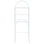Vidaxl �tag�re de toilette blanc 60 x 33 x 174 cm