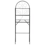 Vidaxl Étagère de toilette noir 60 x 33 x 174 cm Vidaxl Étagère de toilette noir 60 x 33 x 174 cm