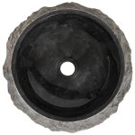 Vidaxl vier 40 x 12 cm marbre noir