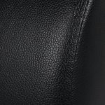 Vidaxl fauteuil inclinable  3 places cuir synthtique noir