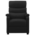 Vidaxl fauteuil inclinable �lectrique noir similicuir