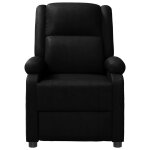Vidaxl fauteuil inclinable noir similicuir Vidaxl fauteuil inclinable noir similicuir