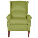 Vidaxl fauteuil inclinable vert clair velours Vidaxl fauteuil inclinable vert clair velours