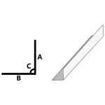 Vidaxl feuilles d'angle 90° en l 5 pcs aluminium blanc 100x100 mm Vidaxl feuilles d'angle 90° en l 5 pcs aluminium blanc 100x100 mm