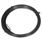 Vidaxl fil de liaison de clture 25 m 1, 4 / 2 mm acier gris