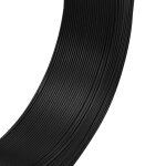 Vidaxl fil de liaison de clture 250 m 1, 4 / 2 mm acier anthracite