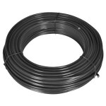 Vidaxl fil de liaison pour clture 55 m 2, 1 / 3, 1 mm acier gris