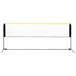 Vidaxl filet de badminton rglable 400x103x94 - 158 cm mtal