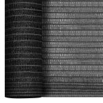 Vidaxl filet brise - vue anthracite 1x10 m pehd 175 g / m�