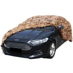 Vidaxl filet de camouflage avec sac de rangement 4x5 m beige