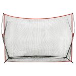 Vidaxl filet de frappe de golf 356x92, 5x215 cm mtal