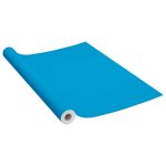 Vidaxl film autoadhsif pour meubles azur 500x90 cm pvc
